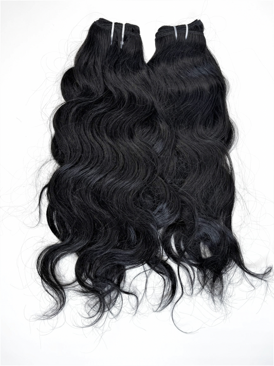 Raw Indonesian ( Natural Wavy)